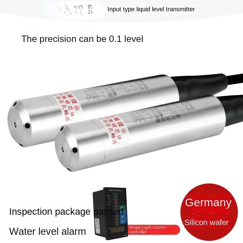 

Input Liquidometer Probe Liquid Level Transmitter Sensor Water Level Display Fire Water Tank Control 4-20mA