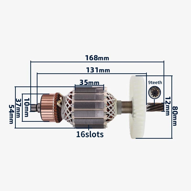 Chainsaw Accessories for Makita 5016 405 6018 Chainsaw Logging Saw Chainsaw Rotor Armature Anchor Stator Coil Replacement