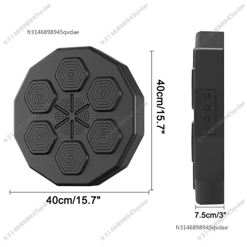 Inteligentna muzyka maszyna do treningu bokserskiego bokserski trener Fitness elektroniczna ściana tarczowa wisząca Sanda torba z piaskiem dla