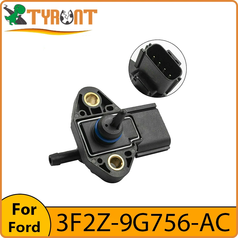 

TYRNT Fuel Rail Injection Pressure Sensor #CM-5229 3F2Z-9G756-AC For FORD FOCUS E150 E350 F150 F250 F350 FUSION MUSTANG ESCAPE