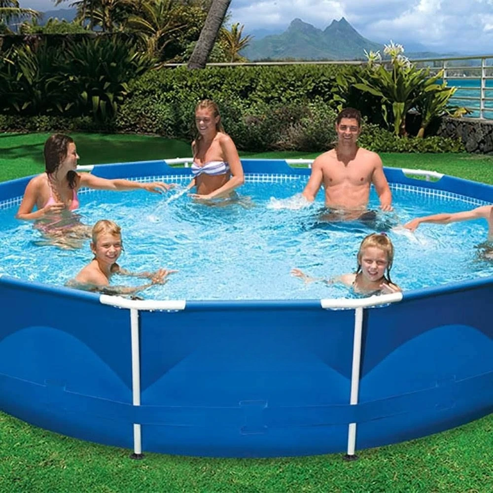 

12' x 30" Metal Frame Pool with Filter & Type A or C Filter Cartridges, Customized