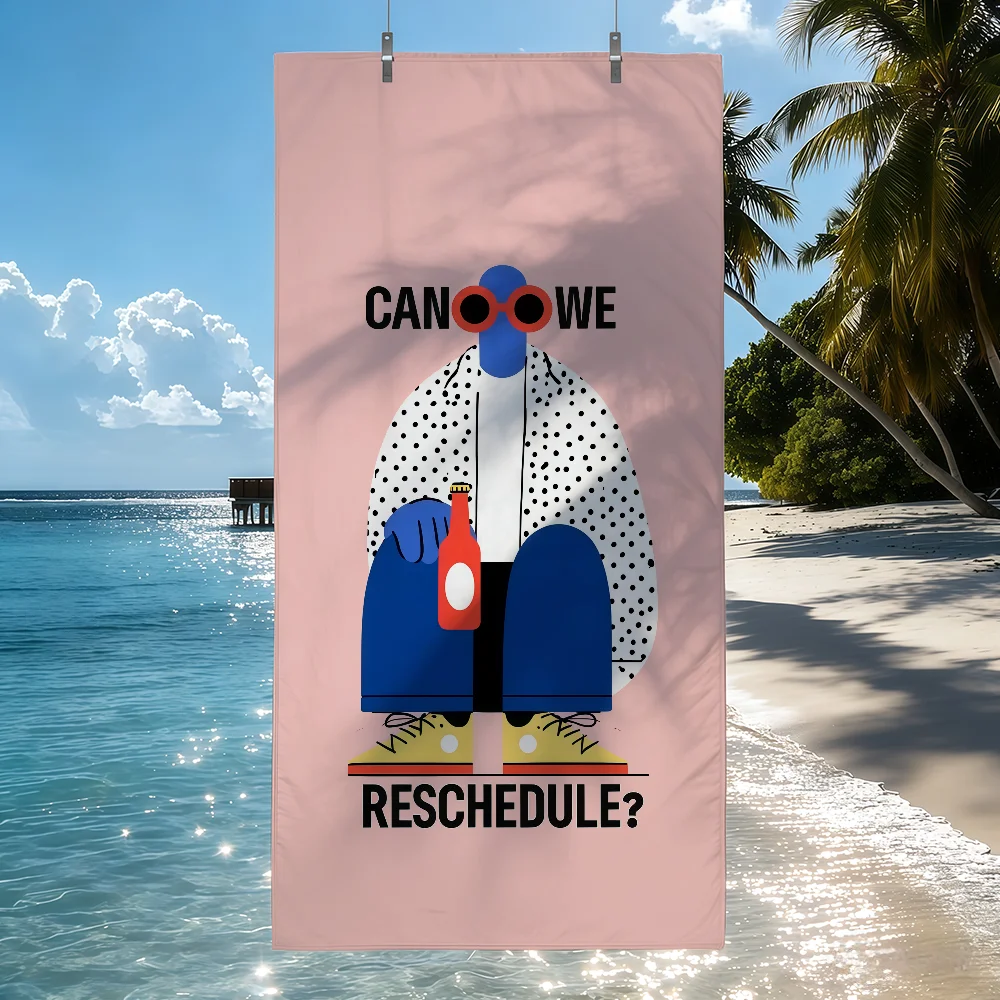 Can We Reschedule Towel Drying Bath Towel Applicable To Light Swimming Camping Yoga Beach Out