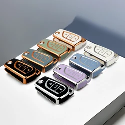 3Button TPU Car Key Case Full Cover Shell Fob For Toyota Corolla Altis Auris Aygo Yaris Camry RAV4 Verso TC IM Shell Accessories