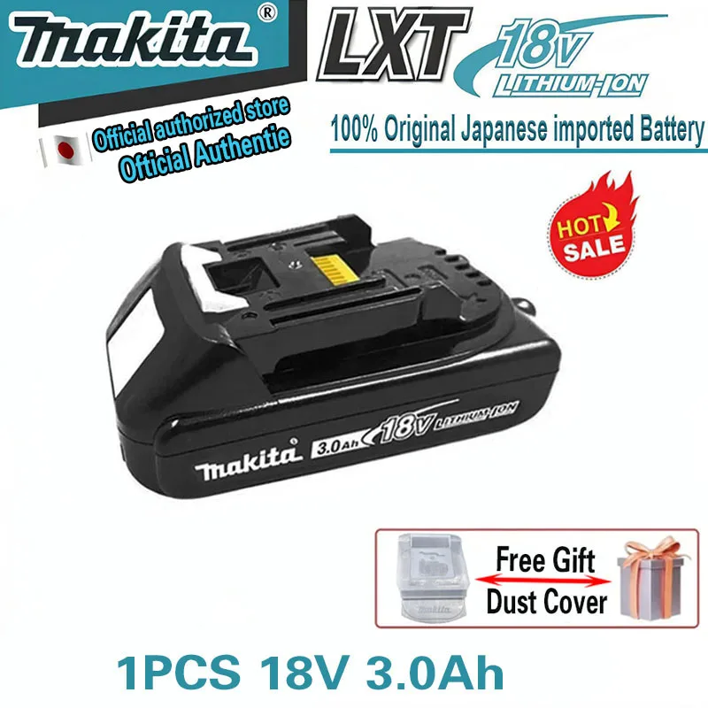 

100% Makita Original Lithium ion Rechargeable Battery 18V 6000mAh 18V BL1860 BL1830 BL1850 BL1860B Drill Replacement Batteries
