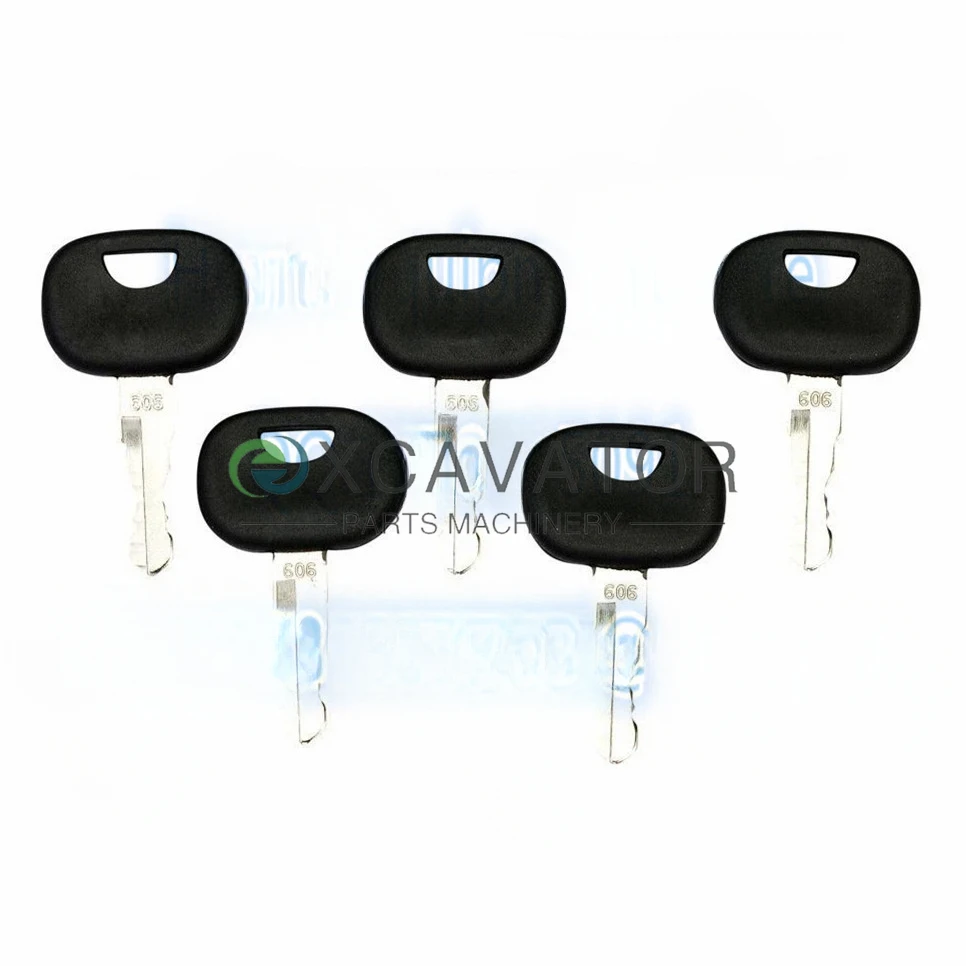 

5 шт. 606 ключ 14606 для гусеничных погрузчиков Liebherr John Deere, тяжелое оборудование, пусковой переключатель стартера