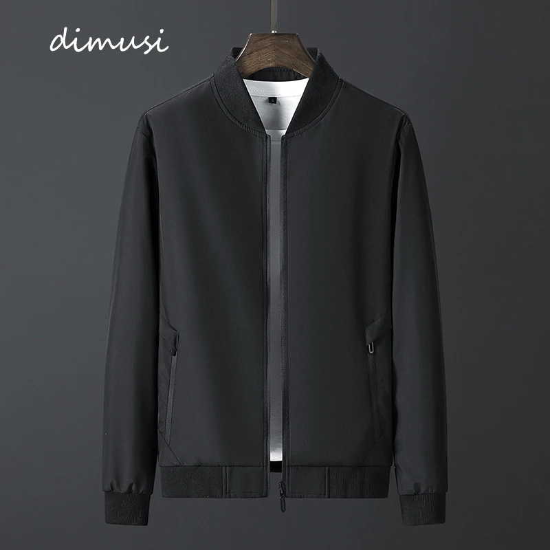 

DIMUSI Men's Bomber Jacket Casual Men Outwear Windbreaker Coats Fashion Streetwear Sportswear Baseball Jacket Men Clothing 8XL