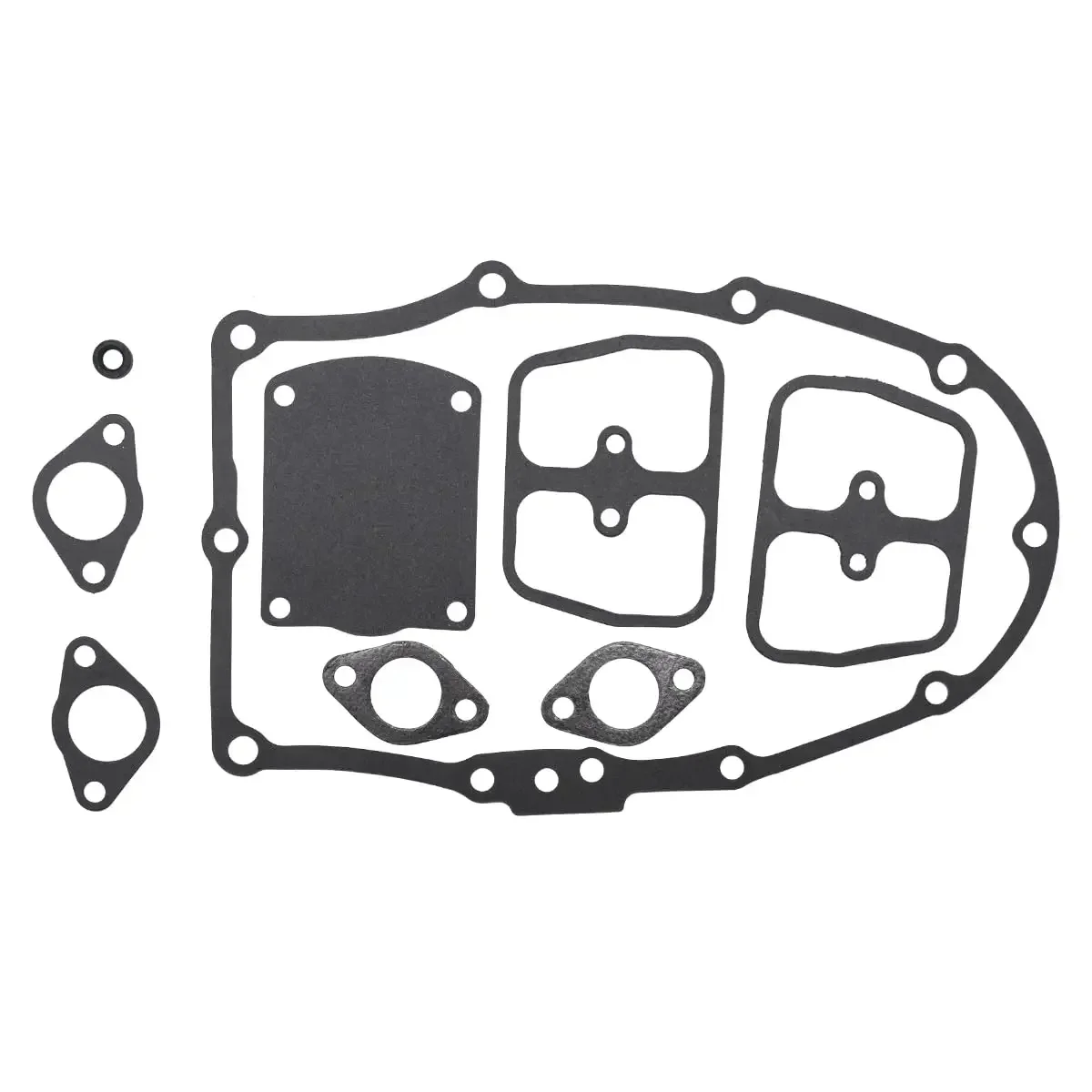 Crankcase Breather PCV Exhaust Rocker Cover Gasket Set with Oil Seals Kit Fit for Kawasaki FH601D FH721D 11061-7047 11060-7014
