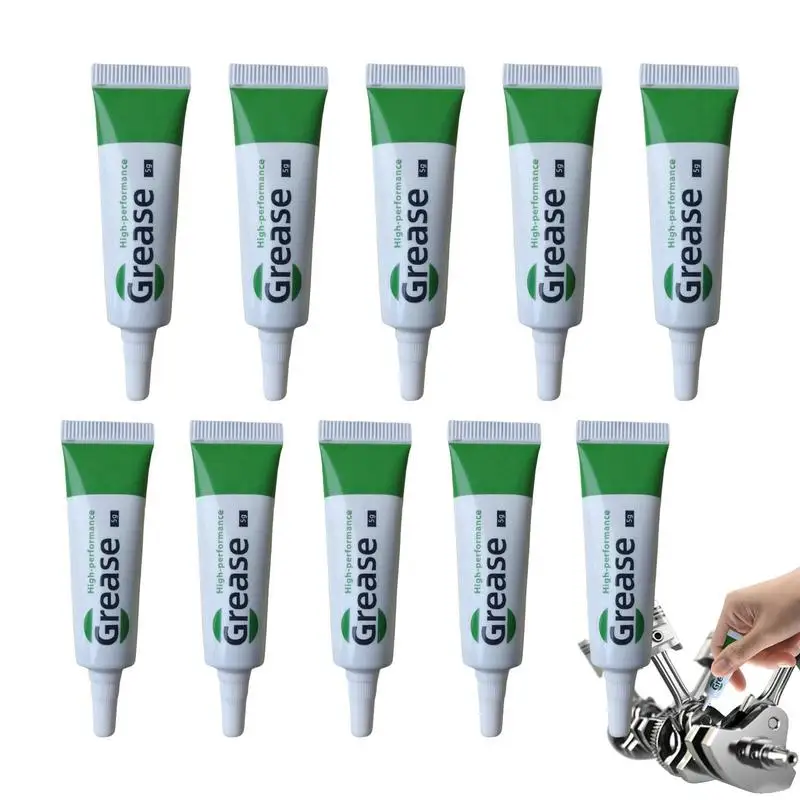 10pcs  Spark Plug Silicone Grease Spark Plugs Insulating Grease Dielectric Grease for Electrical Connectors Brake Marine Grease