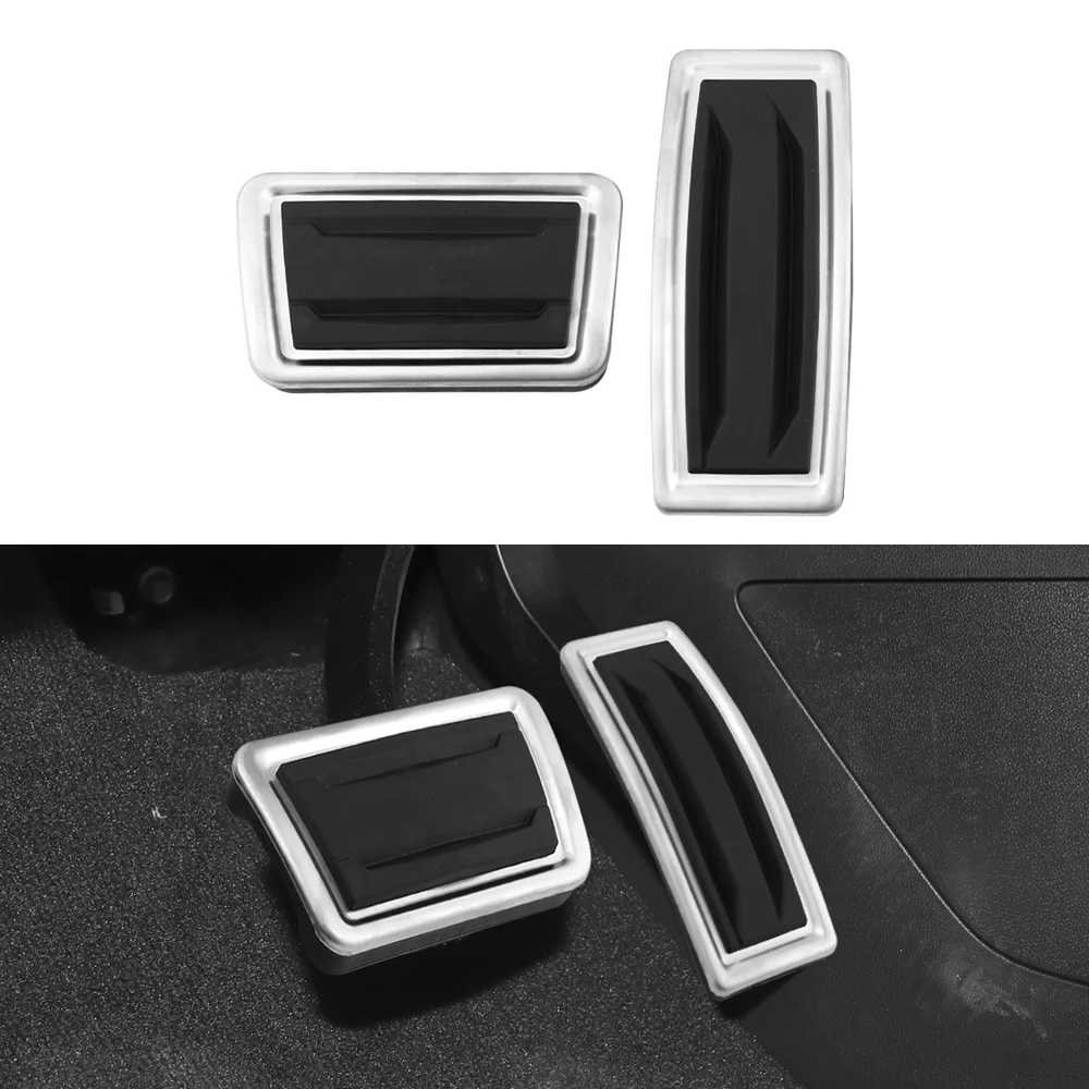 

Car Pedals for Cadillac XT5 XT4 XT6 2016 2017 2018 2019 2020 2021 Gas Brake Accelerator Brake Pedal Cover Overlay Accessories