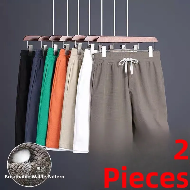 

Casual Loose Men's Shorts Summer Thin Five-Point Pants Outdoor Sports Big Underwear Youth Vitality Style Straight Leg