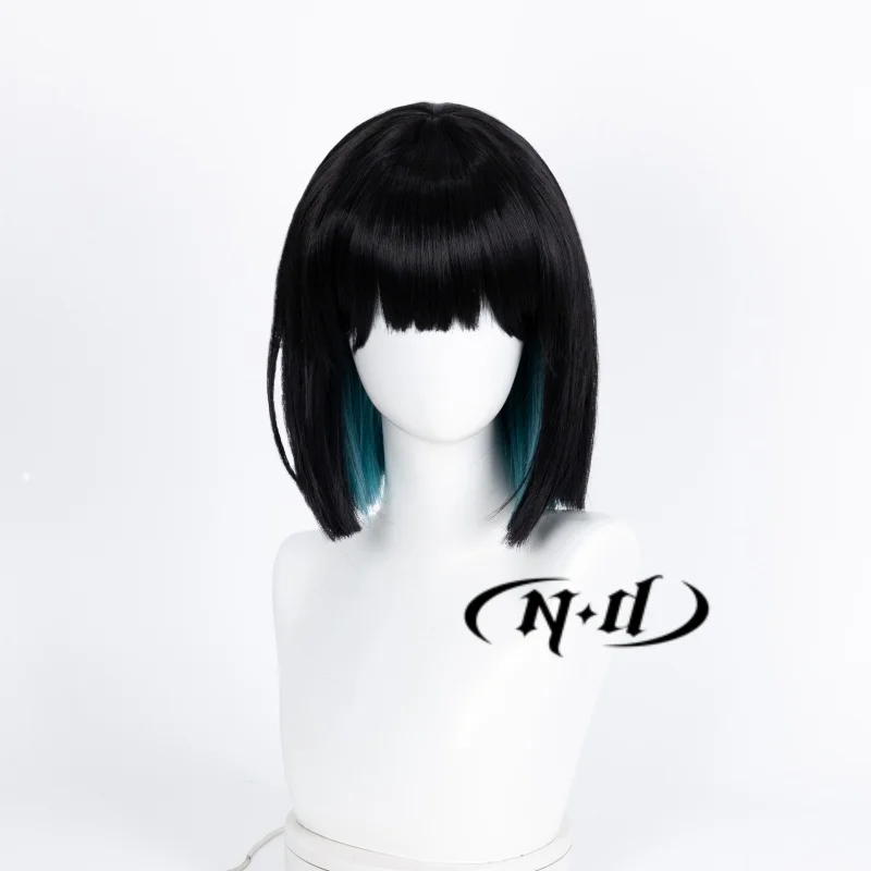 ND الغريبة المرحلة أنيمي تأثيري الباروكات سوا تأثيري خصلات الشعر المستعار لموضوع زي أنيمي حفلة كوميك كون كوزر مقاومة للحرارة الاصطناعية