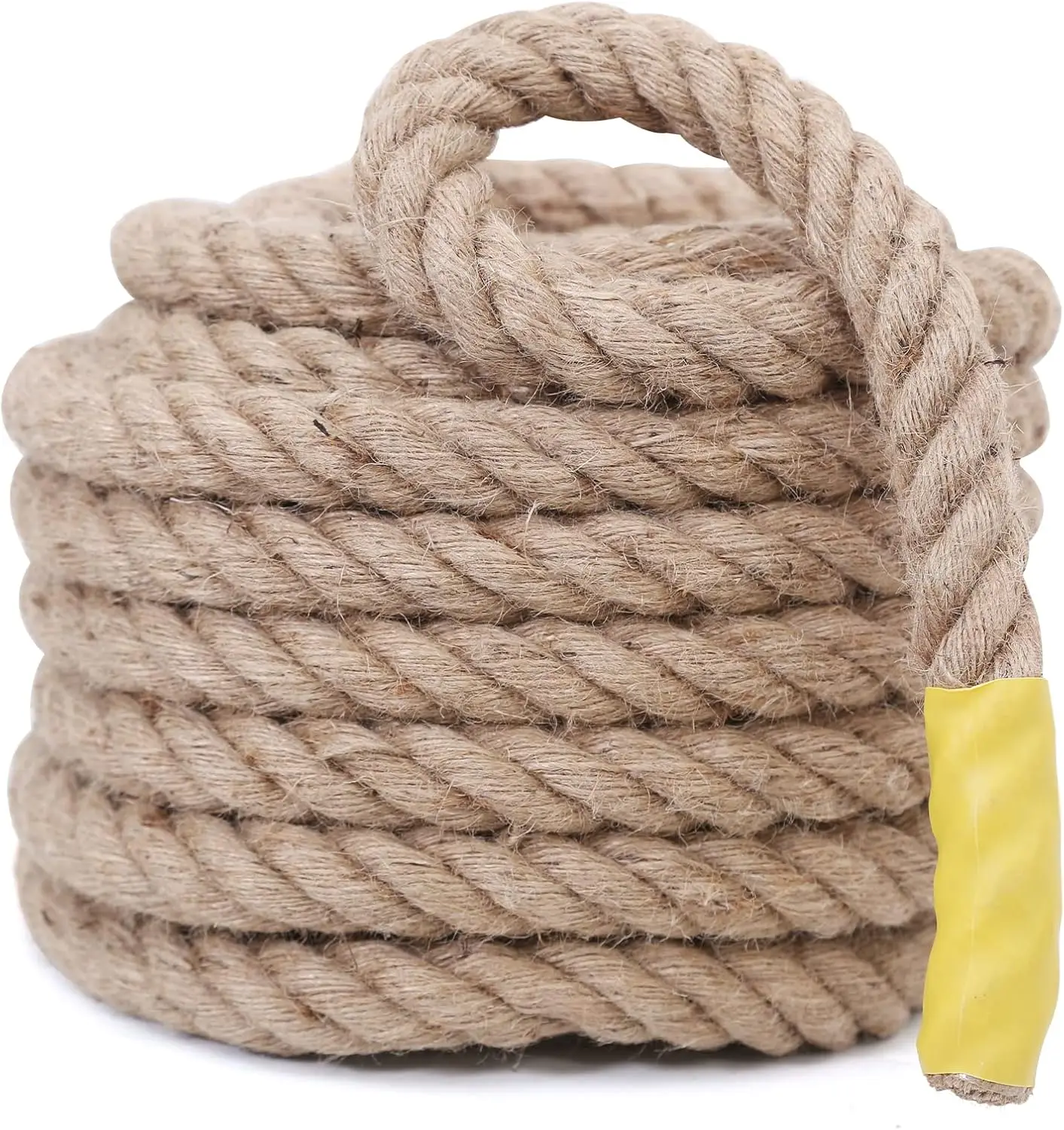 

Natural Jute Rope 5/8" x 50ft for Crafts, Gardening, Swing, Home Decor