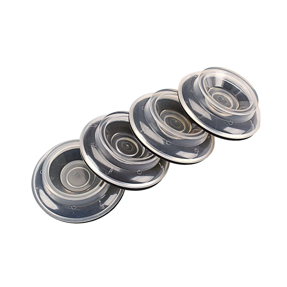 

4Pcs Piano Foot Pads Plastic Caster Cups D11 Wood Grain Anti-Skid Mat for Hardwood Floors Upright Pianos Piano Caster Cups