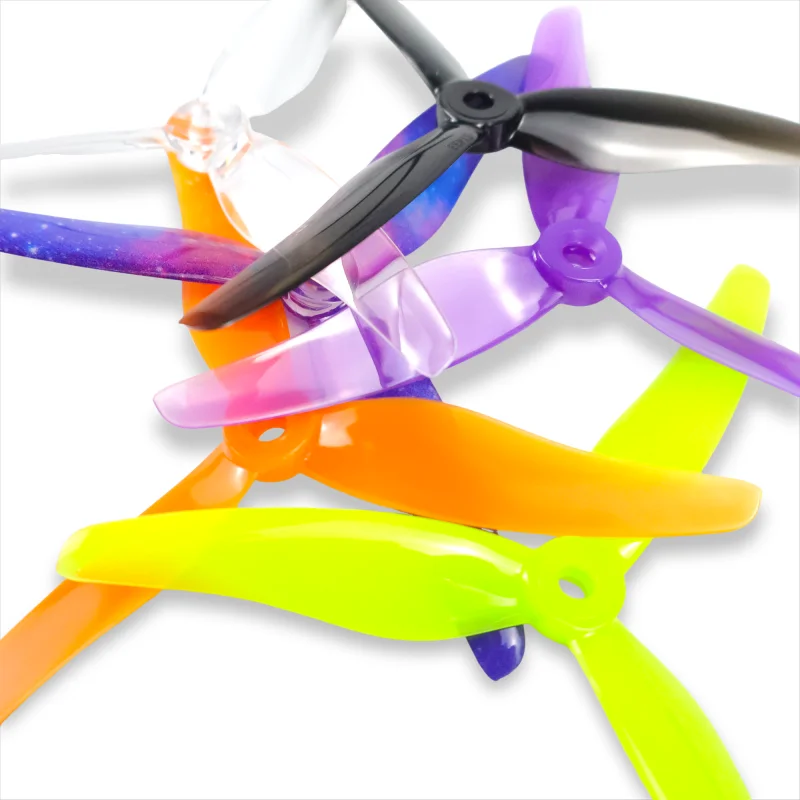 4PCS Brand New Gemfan 51433 5 Inch 3 Blade/Tri-Blade Propeller Props CW CCW Brushless Motor FPV Propeller for FPV Racing Drone
