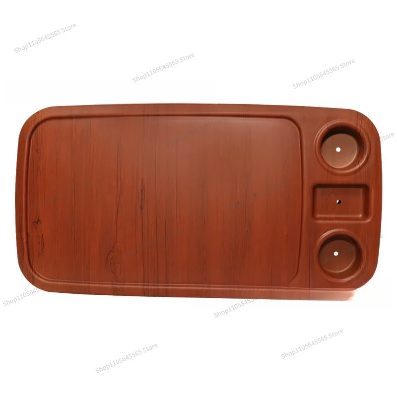 Commercial vehicle lifting platform, yacht, wood grain, table with cup slot, removable table, anti-aging, anti ultraviolet