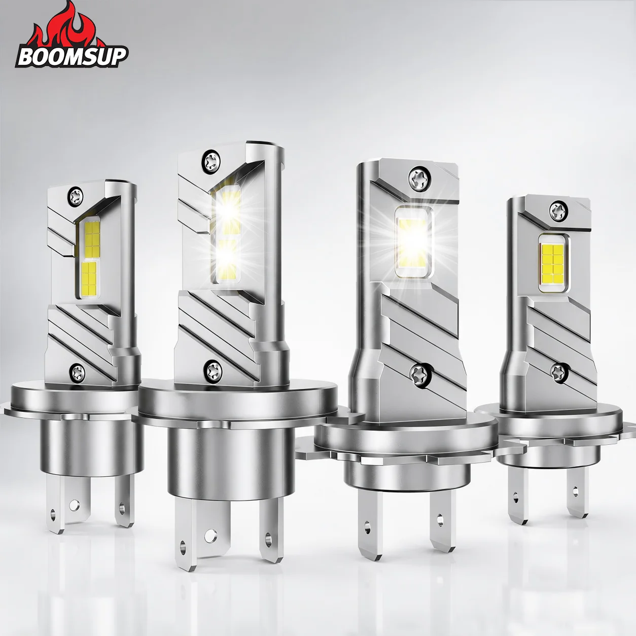 2PCS H4 H7 H11 LED Car Headlight Bulbs CSP 3570 6000K White H1 9005 HB3 9006 HB4 High Low Beam Fog Lamp Easy Installation