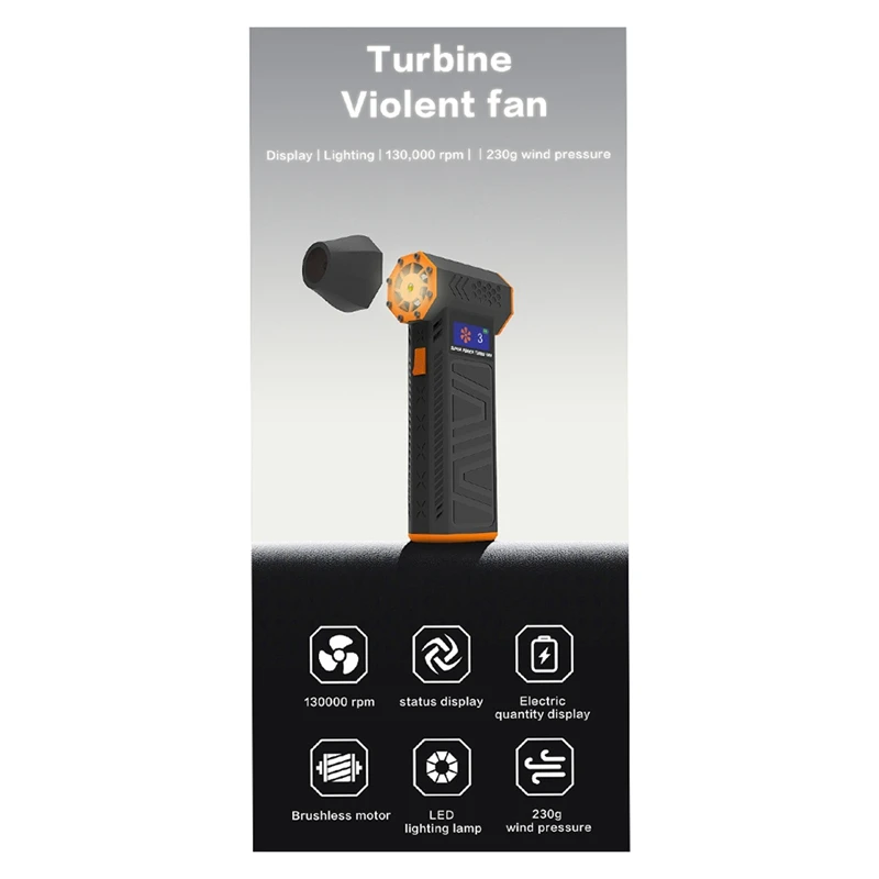 อัพเกรด X3-M Turbo Jet Fan เครื่องเป่าลมทรงพลัง ปรับความเร็วลม Blower มอเตอร์ไร้แปรงถ่าน