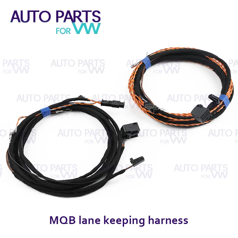 

For Golf 7 MK7 Tiguan Passat B8 A3 MQB Lane keeping assist Wiring Harness With ACC Adaptive Cruise Control connect