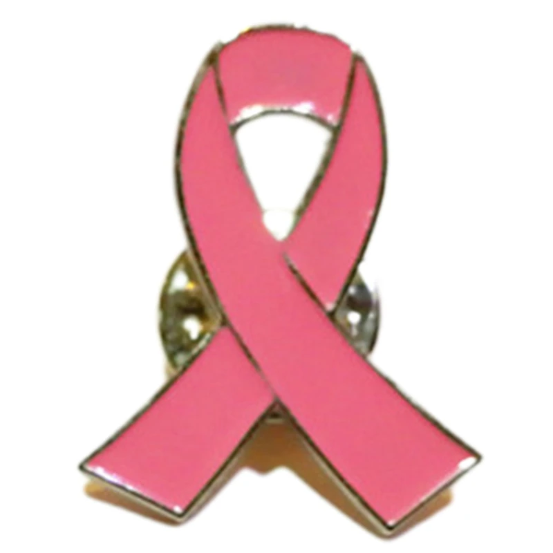 Awareness Lapel Pin Pink Ribbon Brooches