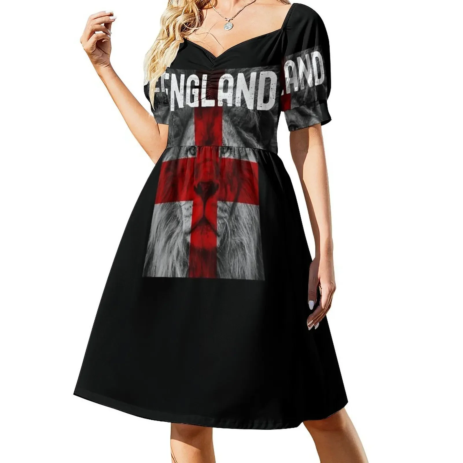 Its Coming Home England Football Design Sleeveless Dress dress elegant dress loose summer