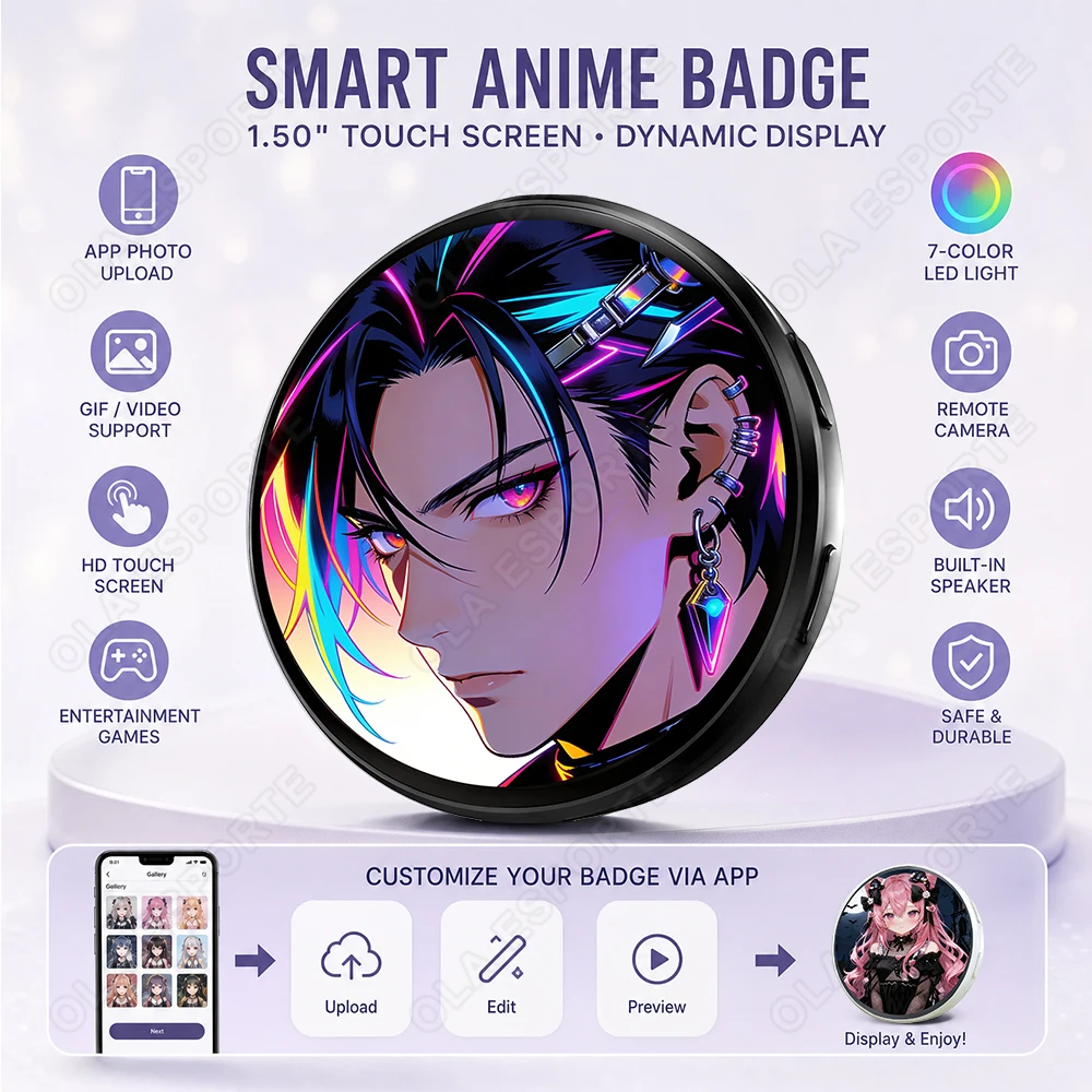 New Smart Electronic Badge 1.50