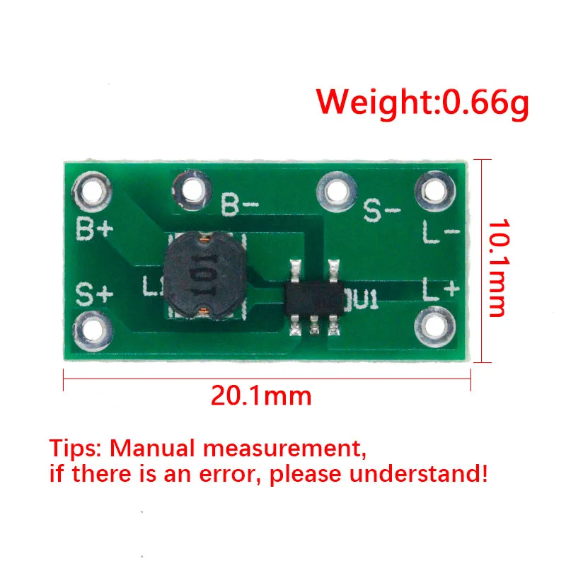 1.2V light controlled constant brightness solar underground lamp circuit board, double-sided nail solar nail lamp controller PCB