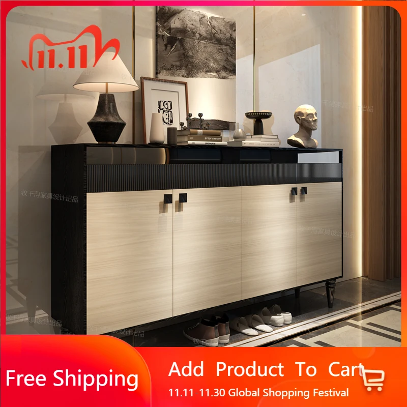 

Slippers Organizer Shoe Cabinet Storage Mobile Display Living Room Designer Shoe Shelf Luxury Archivadores Entrance Furniture