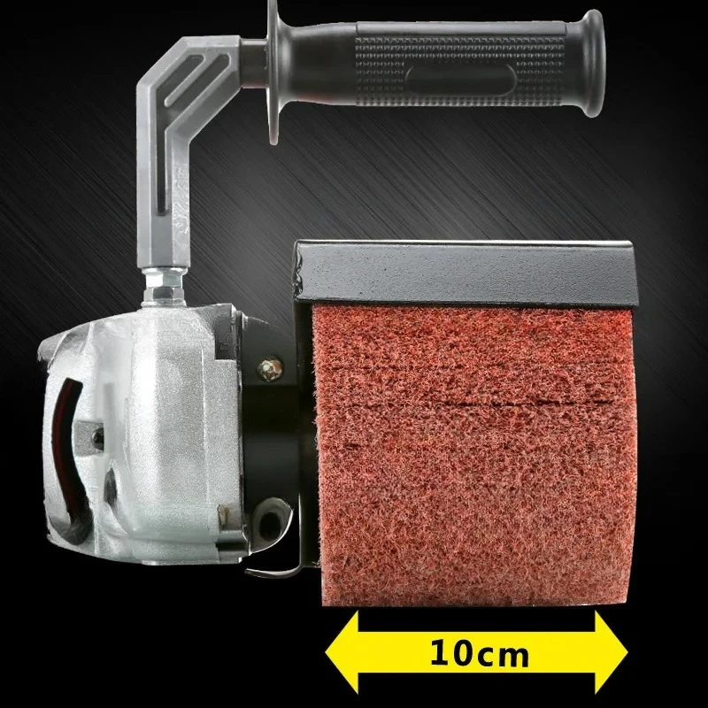 machine-de-trefilage-de-fil-metallique-d'acier-inoxydable-de-puissance-elevee-rectifieuse-electrique-machine-de-polissage-de-miroir-fil-de-peinture-ouvert-en-bois