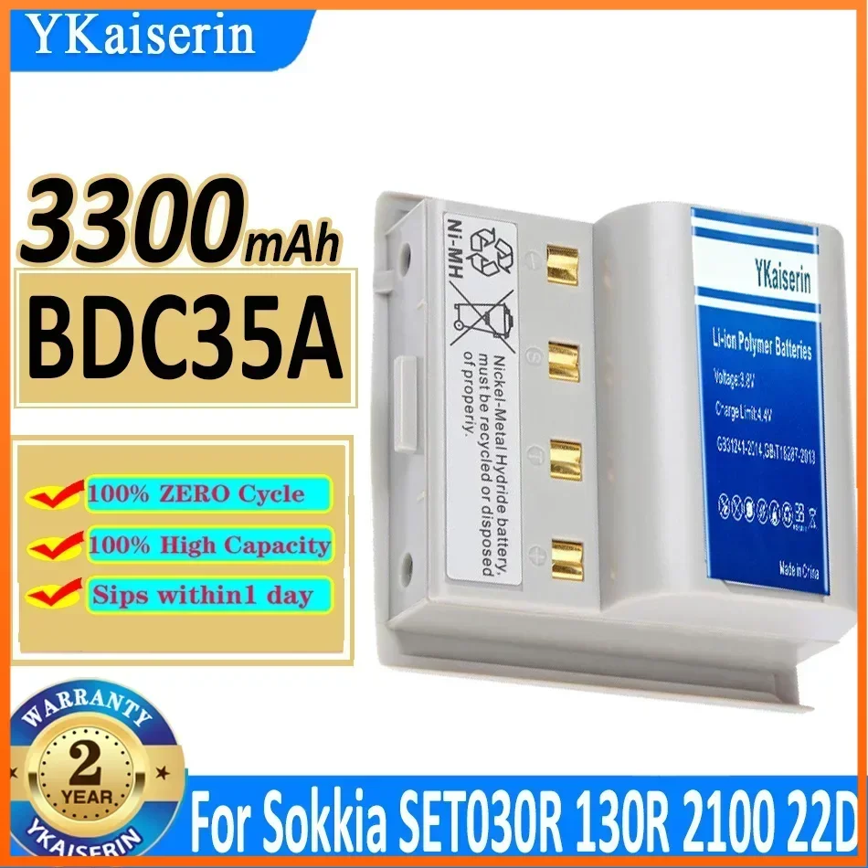 

3300mAh YKaiserin Battery BDC35A for SET030R 130R 2100 22D Digital Portable Batteries for Cell Phones Warranty 2 Years Track NO