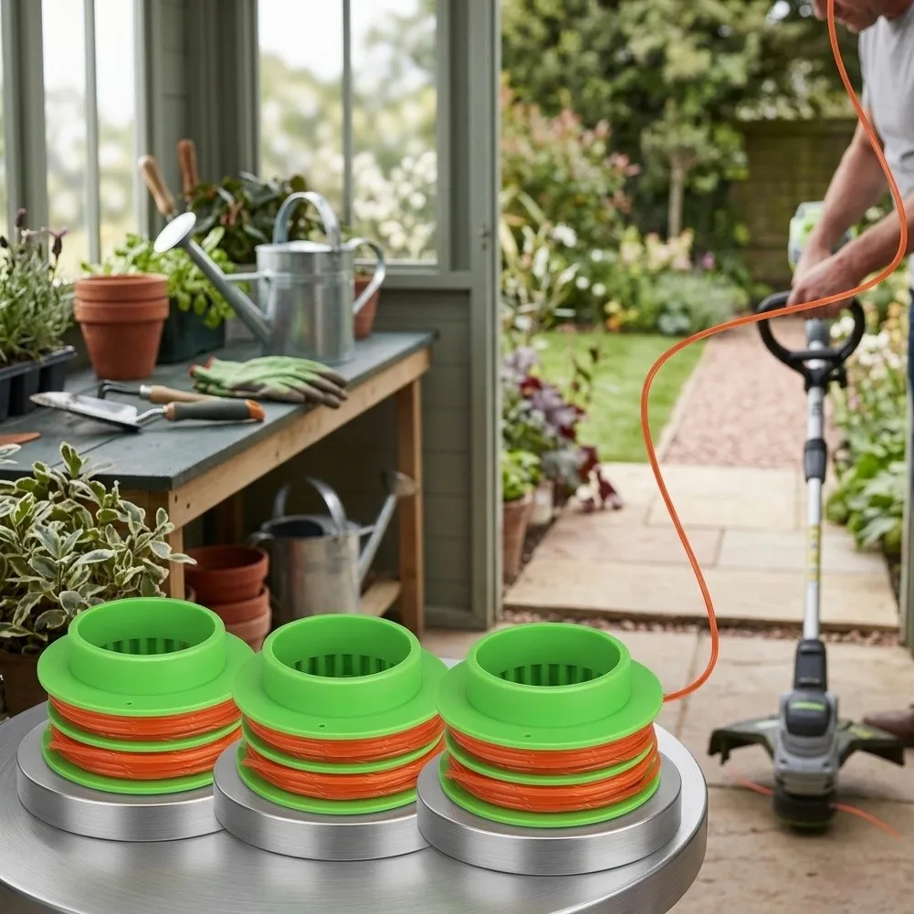 AS1300 Trimmer Spool For EGO For Power+ 15 String Trimmers Mower Garden Tools Replacement Parts Accessories