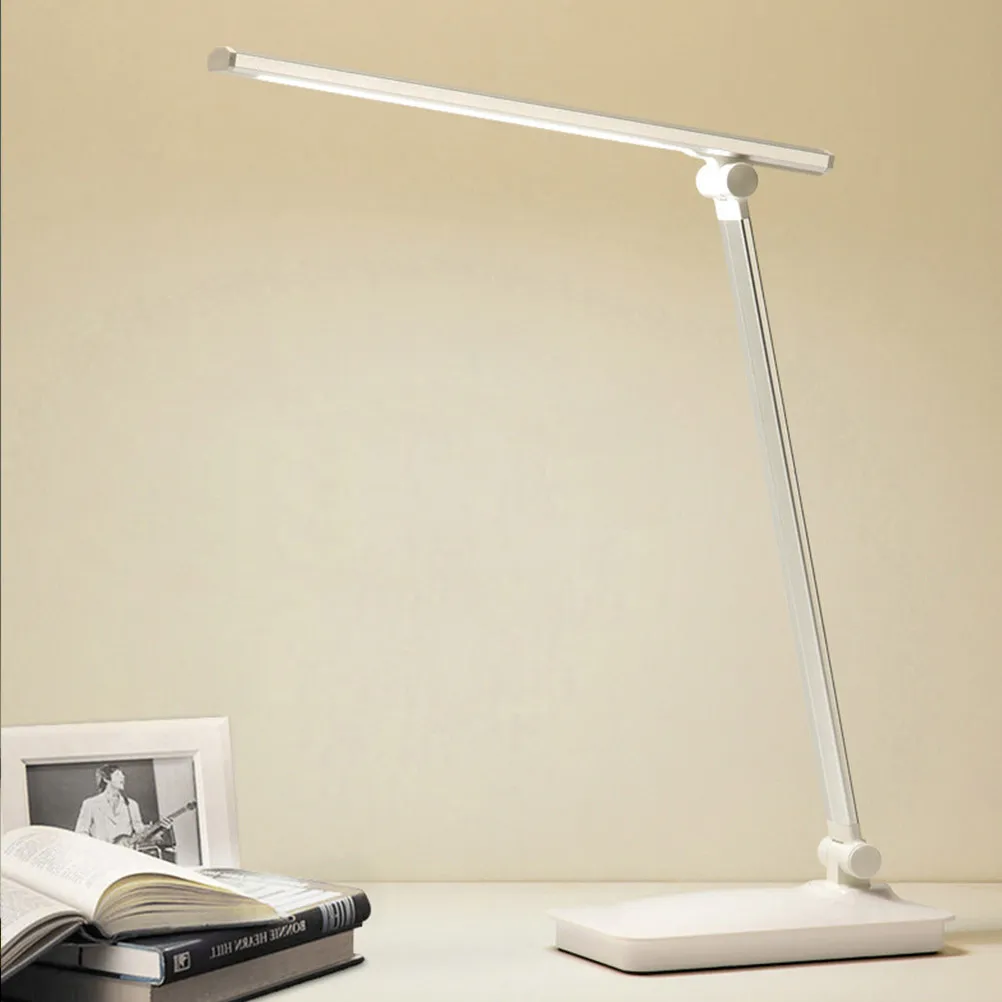 Touch Control LED Desk Lamp Foldable USB Light Adjustable 3 Level Brightness Eye Care for Reading Office Study