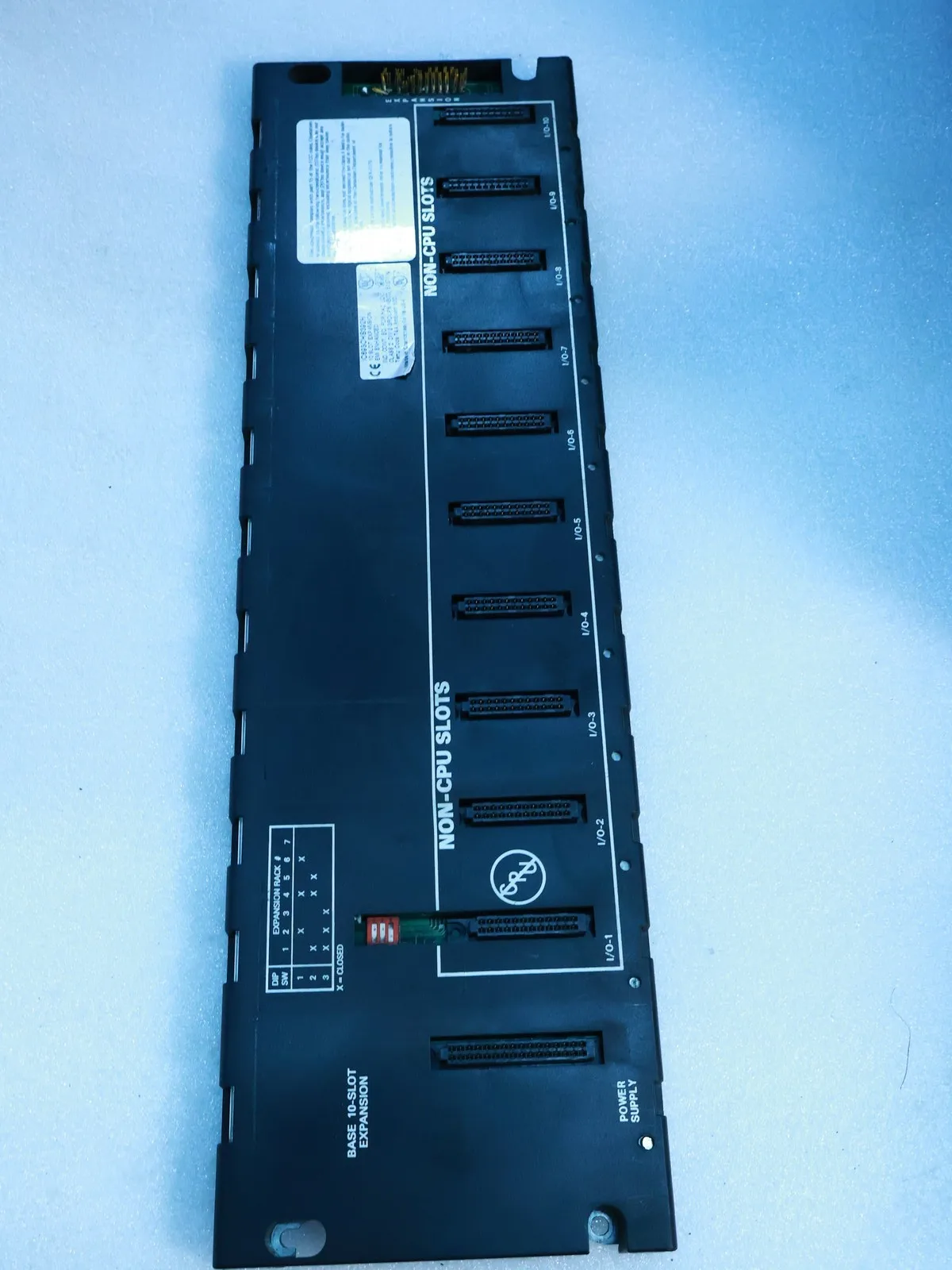 Used IC693CHS392H For GE FANUC IC693CHS392H Series 90-30 PLC I/O Expansion Rack 10-Slot Expansion