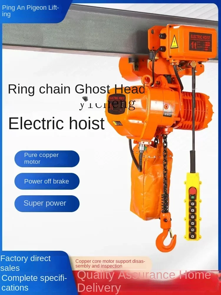 ZC electric hoist 380V hoist chain driving remote control explosion-proof crane