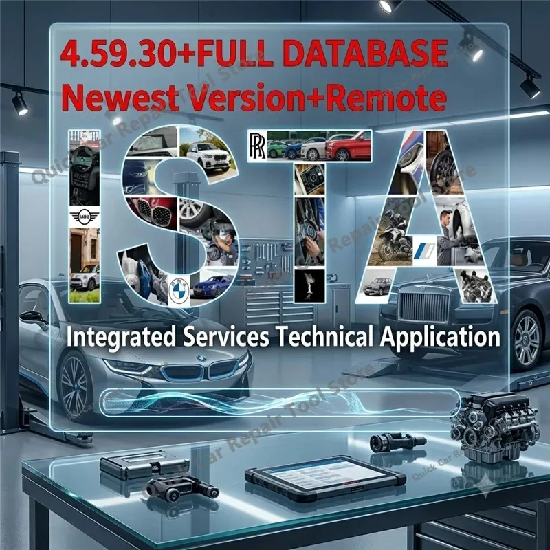 2026 hot newest  ISTA 4.59.30 Version Minimal installation Diagnostic programming software Remote Installation Activation Code