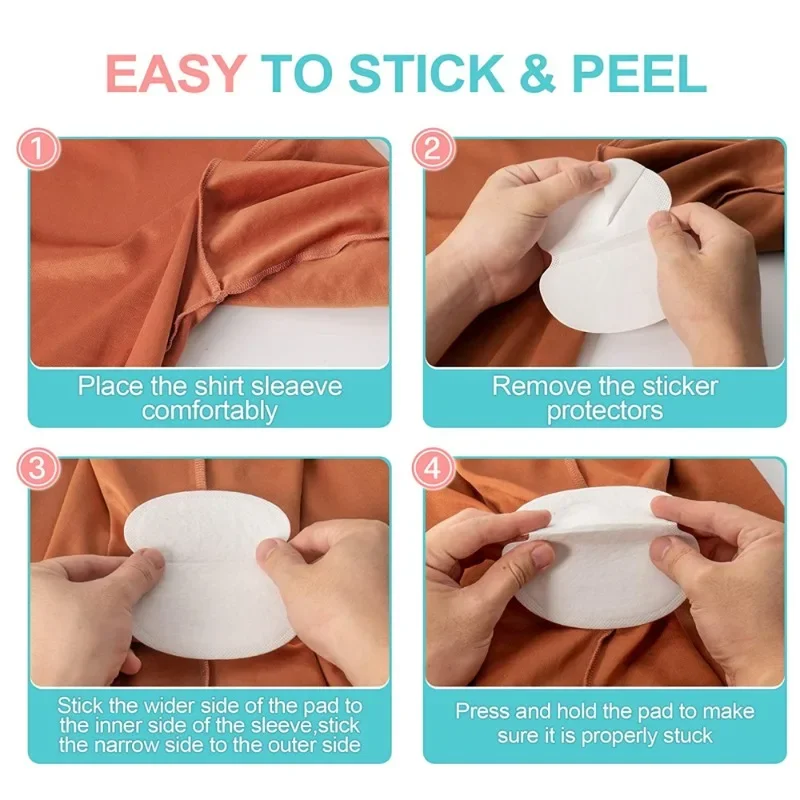 10pcs Underarm Sweat Pads for Men and Women Disposable Armpit Shields To Combat Sweat for Shirts, Dresses, Workouts - view 6