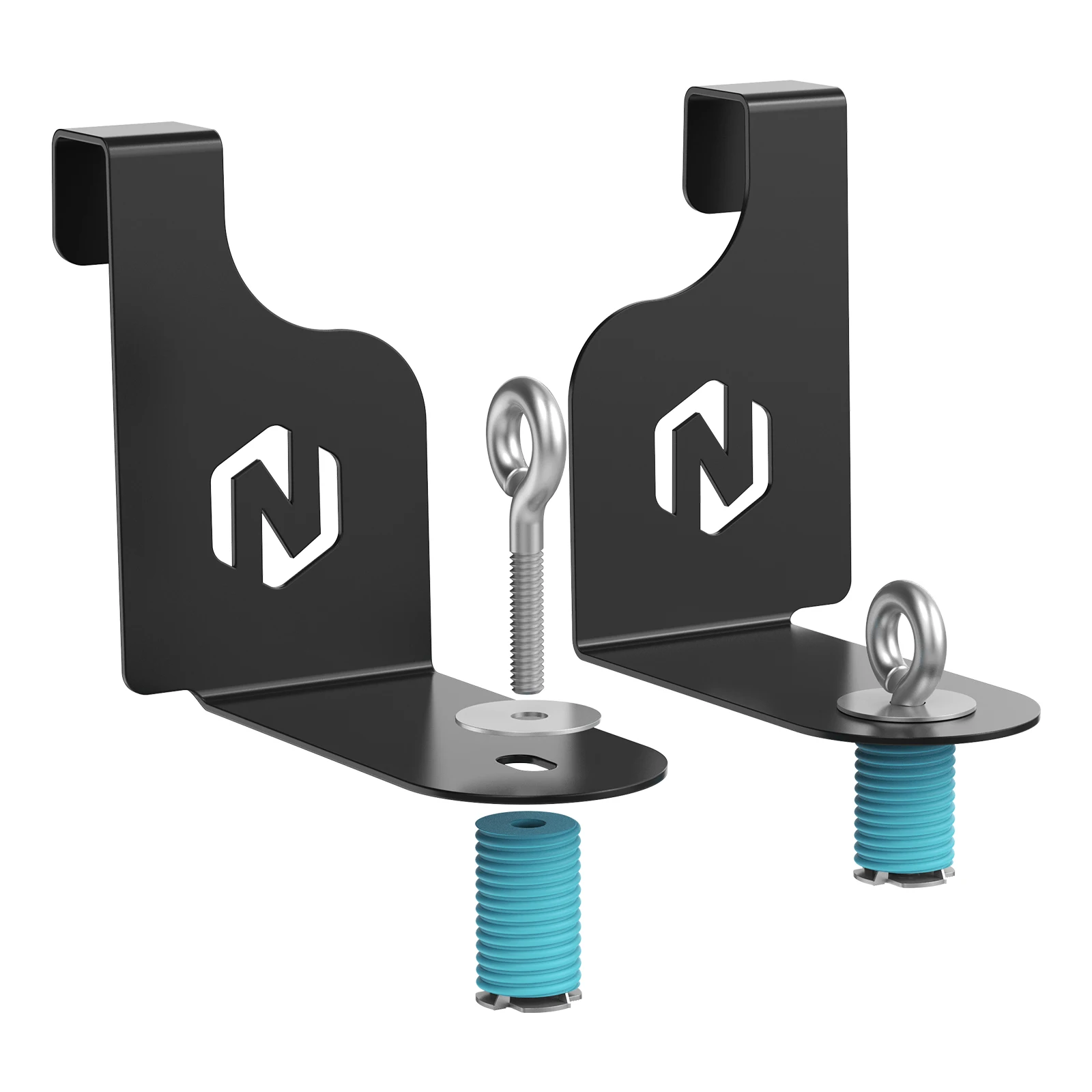 

UTV For Polaris RZR XP 1000 EPS 4 2015-2021 Cooler Mounts Q235 Steel for Yeti 35 Cooler Tie Down Anchors Brackets