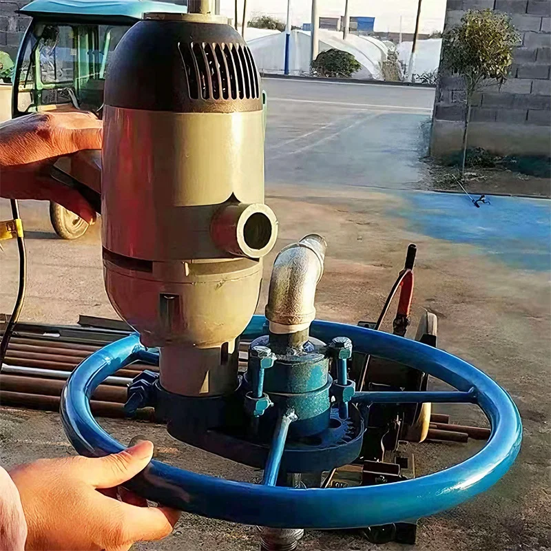 

Индивидуальная электрическая буровая установка для водяных скважин, портативная, с высоким крутящим моментом 60 м, портативная, простая в технике обслуживания, сельская вода, сельская поставка