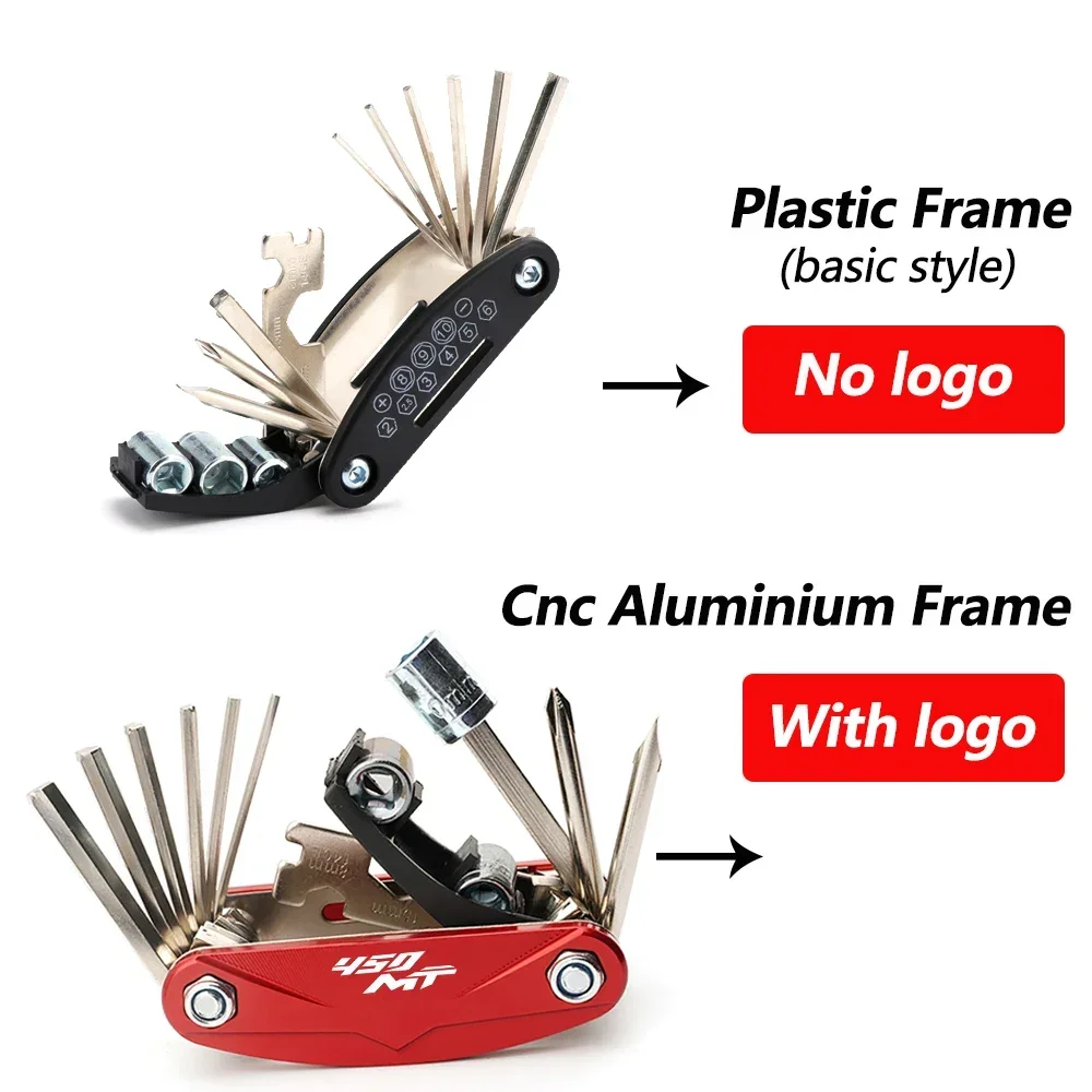 Cfmoto 450Mt 800Mt 450 800 Mt 16 In 1 도구 수리 스크루 드라이버 오토바이 액세서리