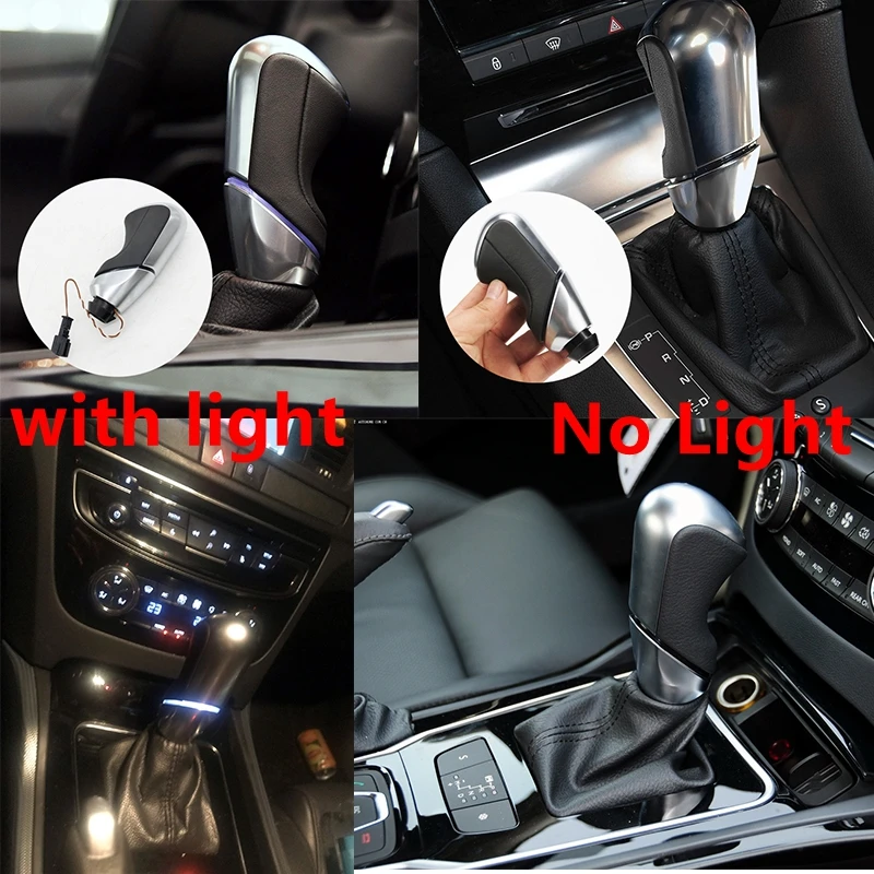 Car Automatic Gear Shift Knob Lever Shifter Handball For Peugeot 508 2011 2012 2013 2014 2015 2016