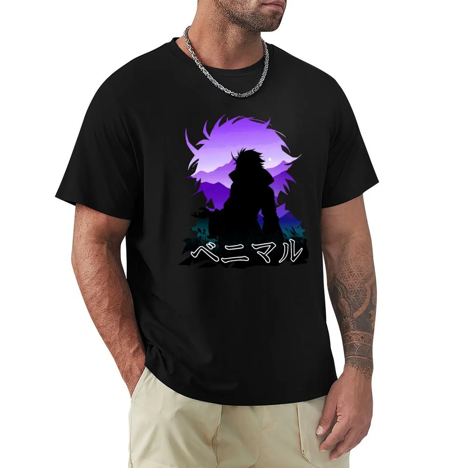 benimaru silhouette T-Shirt Plus Size Comfort Fit Tee