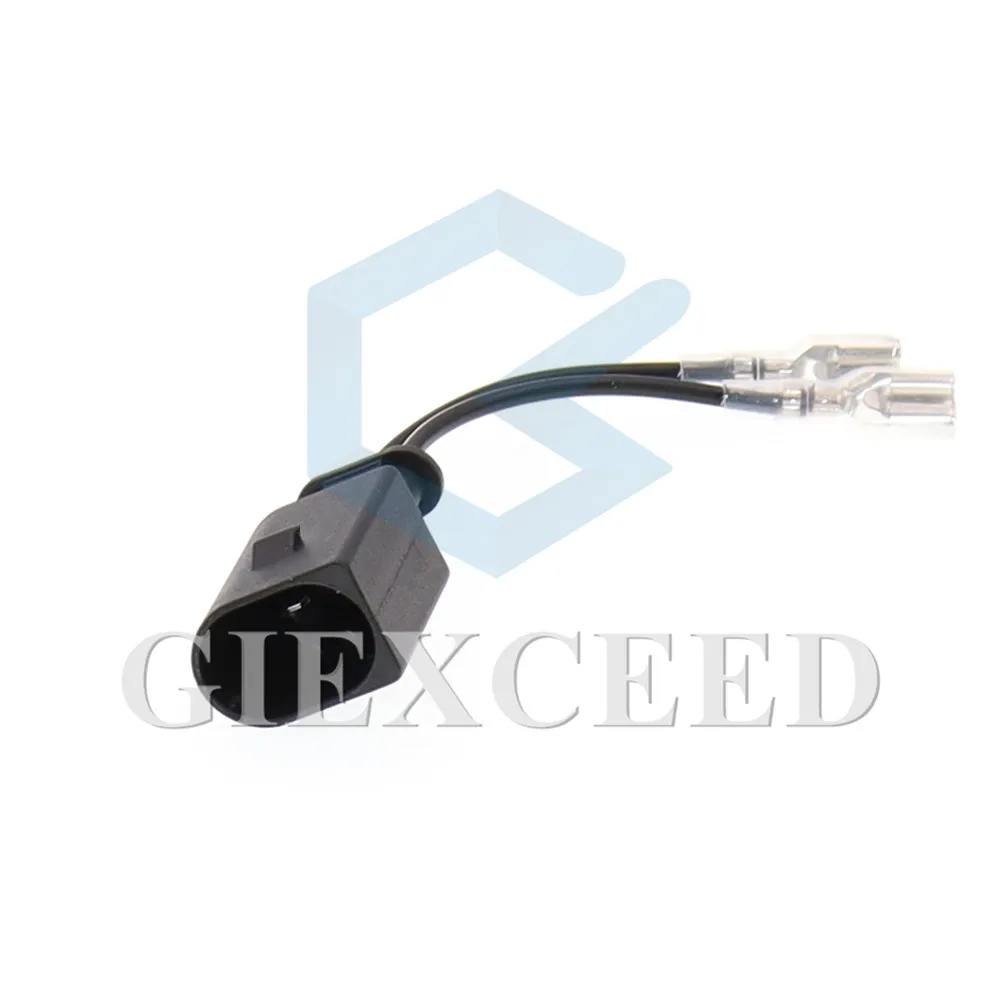 2 Sets 2 Pin AC Assembly Automotive Speaker Adapter Conversion Socket Accessories Car Horn Wiring Harness Connector For VW