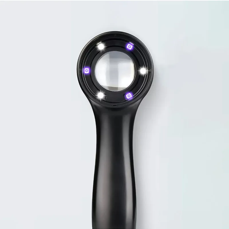 High Power LED Magnifier For Jewelry Diamond Stamp Wine Pigeon Eye Purple Clay Pot Printing Identification