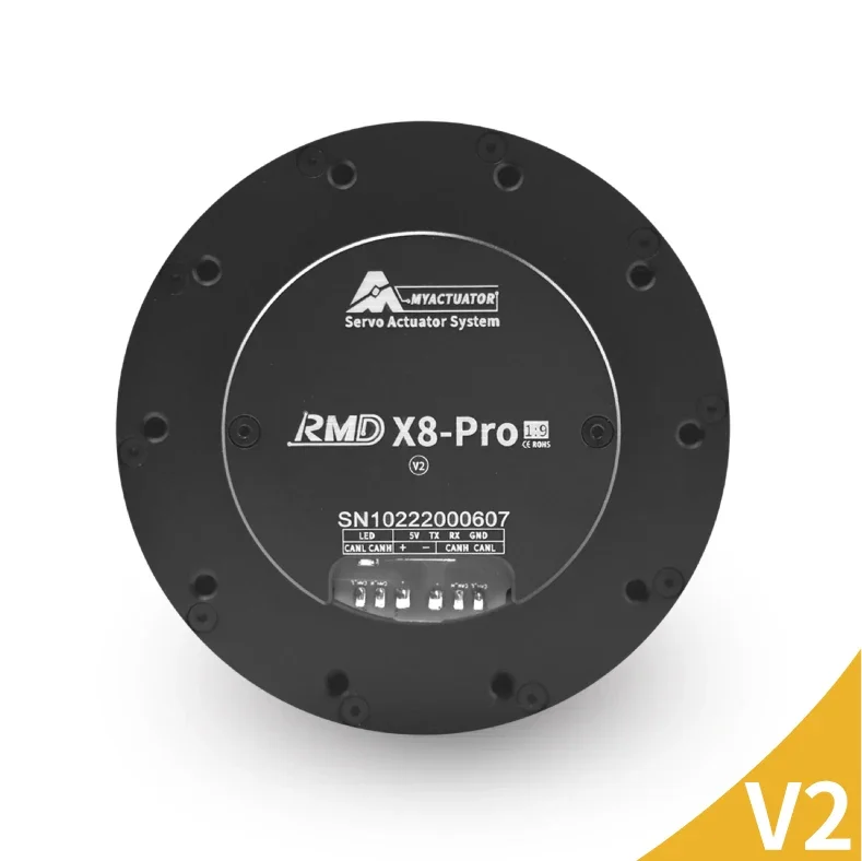 RMD-X8 pro 1:9 V2 brushless dc servo motor actuator 35N.M Planetary Reducer Industrial Robot Arm Outrunner Direct Drive Motor