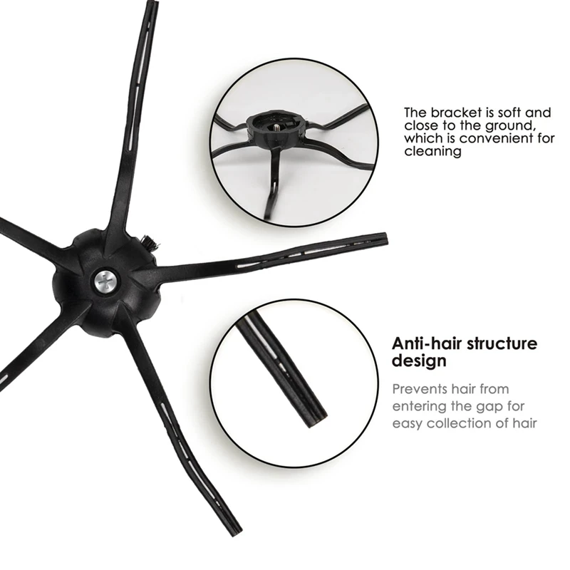 ロボット掃除機用サイドブラシ,s7 s7 maxv ultra s8 pro ultra s8 s8 q7 max q7 max q5 e2 e3 e4 s4 s5 s6用アクセサリ