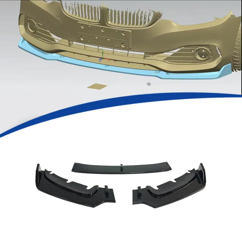 

Front Bumper Lip Spoiler For BMW 4 Series F32 Base version 2013-2019 Front Bumper Protector Lower Blade Splitter Car Styling