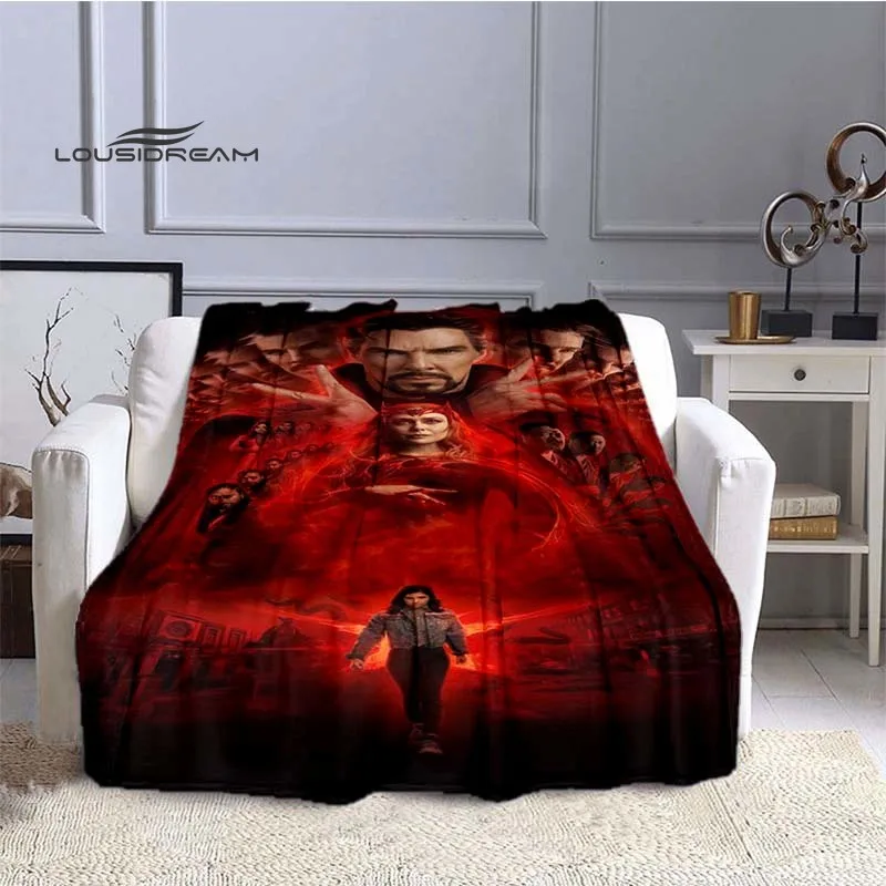 Doctor Strange Blankets for Beds Home Travel Adult Flannel Blanket for Couch Bed Living Room Sofa Child Keep Warm  king size