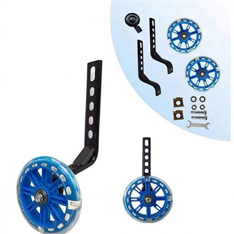 

A51Q-4X Kids Training Wheels For 20 Inch Bike Flash Bike Training Wheels Bicycle Training Wheels With Stabilizers Mounted Kit