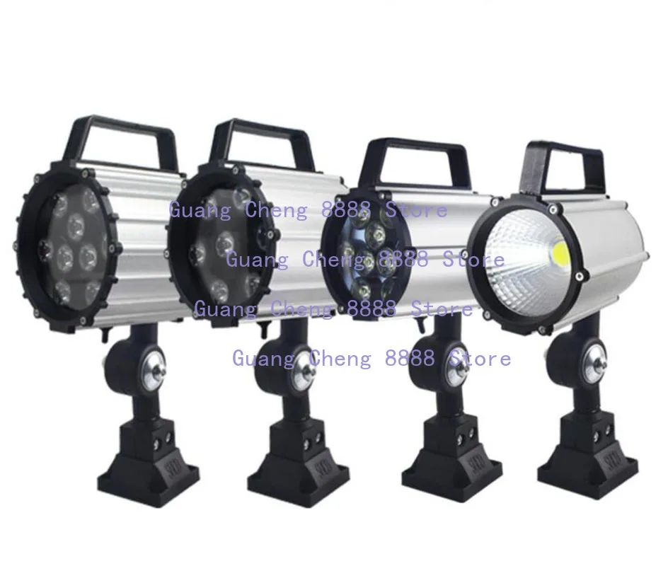 1PC Work Light LED Milling Machine Drilling Machine Grinder Sawing Machine Lighting 220v36v24v Waterproof Oil CNC Lathe Lamp