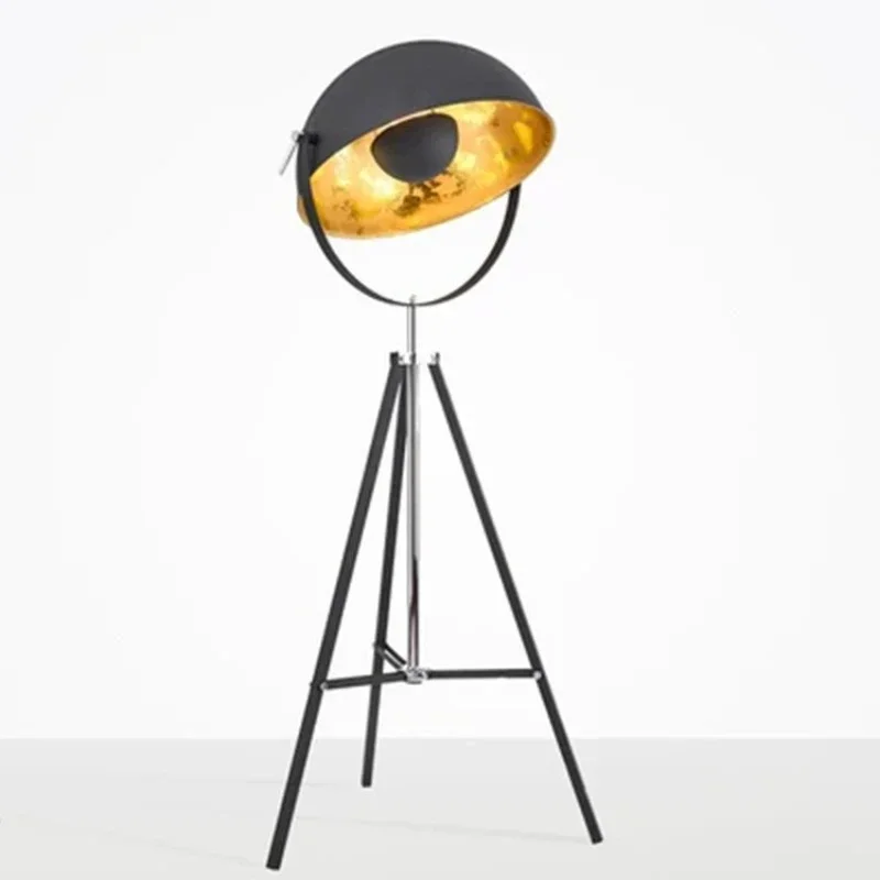 Modern, American, tripod, floor lamp, living room, bedroom, model room, studio, Nordic, retro industrial style, standing lamp