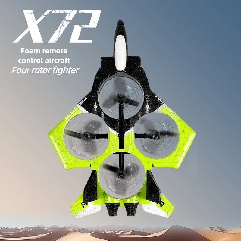 X72 Children's Aircraft Fighter Model Drop-resistant Belt Camera Can Be Aerial Photography Fixed Height Hovering Four-axis Drone